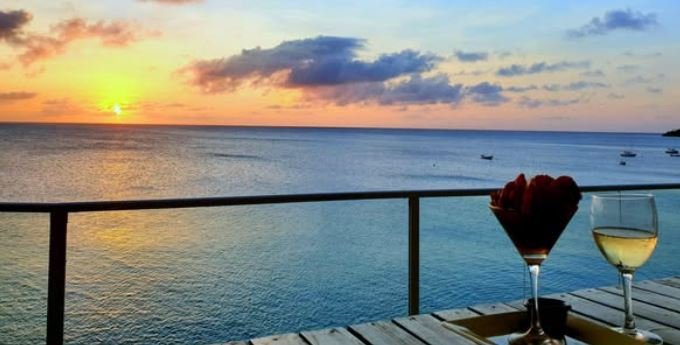 Sunset spots in Curacao Westpunt